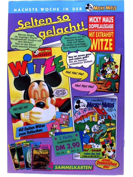 Walt Disneys Micky Maus Comic Nr. 50 (1992): Donald Duck - ein Weihnachtsmärchen von Ehapa